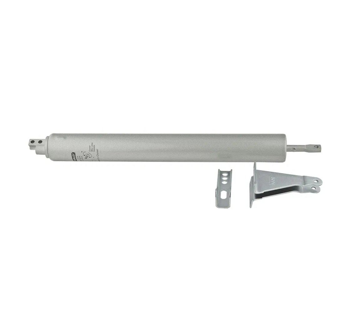 Stanley Hardware S748-300 CD1708 Air-Controlled Door Closer in Clear Coated Aluminum