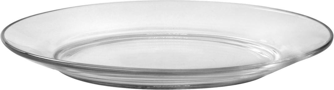 Duralex Made In France Lys 7 1/2 Inch Clear Dessert Plate, Set of 6