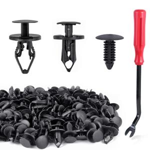 3 in 1 GM A20991 Fender Liner Clips Compatible with 11589292 Bumper Fastener Rivet 21030249 Door Trim Panel 1605396/1595864 GMC Trucks Buick Plastic Push Pins