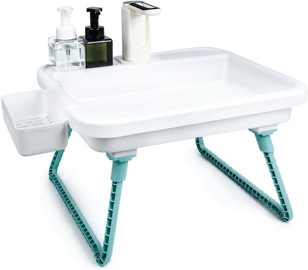 Portable Hand Wash Station with Electric Faucet & Adjustable Camping Sink