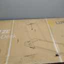 UREVO Strol 2E Smart 2-in-1 Folding Treadmill, Compact Walking Pad with Safety Handle, Plug and Play, Standing Desk Treadmill with Dual LED Display, Smart APP, Walking or Running for Home Office (Flaxen)