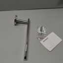 AONEON Bath Towel Rings, Polished Chrome Bathroom Towel Holder, Modern Small Hand Towel Bars, Stainless Steel Wall Mounted AN3001CH