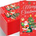 Merry Christmas Napkins, 200 Pcs Christmas Disposable Paper Guest Napkins, Red Xmas Tree Decorative Dinner Hand Towels for Xmas Holiday Festive Party Kitchen Bathroom Lunch Dinner Table Decorations
