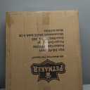 Pet Gate - 4-Panel Indoor Foldable Dog Fence for Stairs, Hallways, or Doorways - 72x24-Inch Wood Freestanding Dog Gates by PETMAKER (Black)