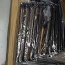 12 Pack - 11.25" L x 6" H x 1.5" W J Lip Shelf Brackets Rustic Farmhouse Iron Wall Floating Shelf Bracket Metal Shelf Bracket Industrial Shelf Supports with Screws Black