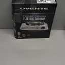 OVENTE Electric Countertop Single Burner, 1000W Cooktop with 6" Stainless Steel Coil Hot Plate, 5 Level Temperature Control, Indicator Light, Compact Cooking Stove and Easy to Clean, Silver BGC101S