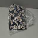 Black Floral Pillow Covers 20x20 Set of 2 Brown Cream Vintage Flower Block Print Pattern Decorative Throw Pillowcases Outdoor Rustic Farmhouse Square Cushion Cases Decor for Home Couch Sofa Bed