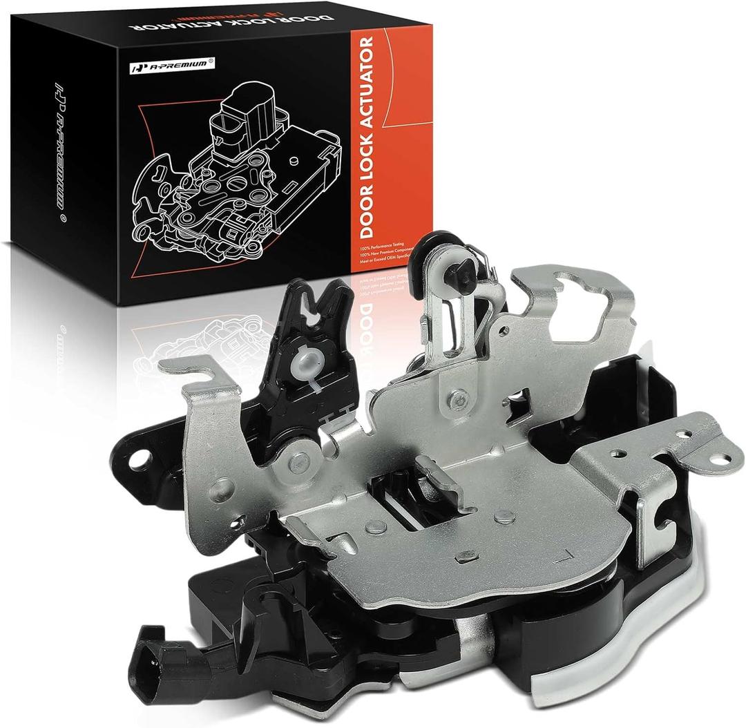 A-Premium Door Lock Latch Actuator Compatible with Ford Vehicles - F-150 F150 2018-2020, F-250 F-350 F-450 Super Duty 2018-2022 - Rear Left Driver Side