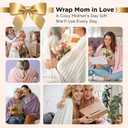 Bedsure GentleSoft White Throw Blanket for Couch - Mothers Gifts Day Birthday Gifts for Women Mom Her, Soft Cozy Fleece Summer Throw Blanket for Girl, Room Home Bedroom Decor, Off White, 50x60 Inches