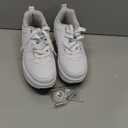 Double-Row Deform Wheel Automatic Walking Shoes Invisible Deformation Roller Skate 2 in 1 Removable Pulley Skates Skating Parkour (5, White Silver)