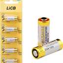 LiCB A23 23A 12V Alkaline Battery (5-Pack)