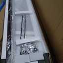 Findepot Corner Shower Enclosure Kit 34" D ×34" W × 72" H, Stand Up Shower Stall Kit with 1/4" Clear Corner Shower Glass Door, Bi-Fold Tempere Frameless Glass, Matte Black, Base Not Included