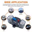 Erayco 300 Amp Circuit Breaker with Manual Reset, 12-48 Volt DC, 0-8 Gauge Trolling Motor Car Stereo Audio Inline Fuse Block Holders Inverter for Automotive Rv Marine Boat (300A)