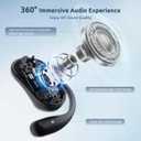 Ai Translation Earbuds Real Time - 164 Language Translator Earbuds with Bluetooth 6.1 Audifonos Traductores Ingls Espaol, 80H Playtime Wireless Headphones for Travel Business Learning