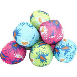 4E's Novelty 12 Pack - 3" Water Splash Balls Bomb - Water Absorbent Ball - Kids Pool Toys, Outdoor Water Fight Game Activity for Kids, Beach Pool Party Favors, Swimming Pool Floating Toy