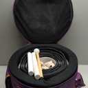 TOPFUND 6-12 inch Chakra Set of 7 Crystal Singing Bowls with Heavy Duty Carrying Case and Singing Bowl Mallets