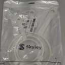 3 Pcs Plastic Nylon Mesh Strainer Colander with Handle Double Ear Fine Food Mesh Strainer Flour Sifter for Baking Kitchen Colander Sifter Kefir Tea Juice Pasta(3 Inch, 4 Inch, 5.5 Inch)