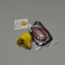 2 in 1, KooMall Anti-Allergic ESD Wrist Straps (Red) & Grounding Plug, Easy to Ground by Outlet Socket for Static Control, Anti Static Silicon Bracelet Wristband Earth Bonding Plug for Rubber Mat