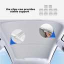 Tesla Model Y Sunshade Roof Never Sag Heat-Insulating, UV-Protective, Nano Ice-Crystal Coatings Interior Accessories for Tesla Model Y 2025-2026
