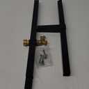 Liberty Garden 114 Garden Hose Hanger Spigot Post, Black