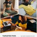 CooCoCo Heating Pad for Neck and Shoulders and Back, Neck Heating Pad, FSA Eligible Heated Neck Wrap, Weighted Heat Pad for Neck Shoulder, Shoulder Heating Pad, 6 Heat Settings