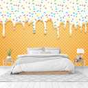 Cliouar-Ice Cream wall Mural wallpaper-103 x 69"(Not Peel and Stick)