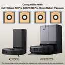 12 Pack Dust Bags Compatible with Eufy Clean X8 Pro / X10 Pro Omni Robot Vacuum Self-Empty Station, 4-Layer Replacement Disposable Bags