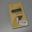 Mr.Shield Screen Protector compatible with iPhone 16E (2025) [Tempered Glass] [3-Pack] [Japan Glass with 9H Hardness]