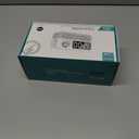 15W Fast Wireless Charger with Bluetooth Speaker and Alarm Clock Radio,4 in1 Wireless Charging Station for iPhone,Android Phones with FM Radio for Bedroom (7inch, White)