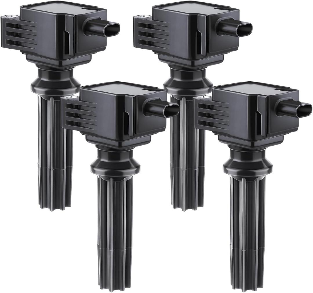 Set of 4 Ignition Coil Pack UF670 Compatible with 2.0L L4 Ford Focus Escape Explorer Fusion Edge Lincoln MKC MKZ 2.3L 2.5L Turbo 2012 2013 2014 2015 2016 2017 2018 2019