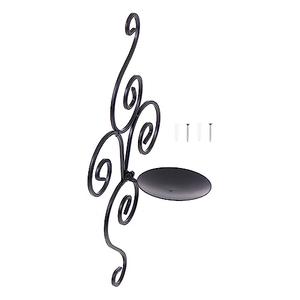 ABOOFAN Iron Art Wall Hanging Candle Holder Modern Candlestick Home Decor Accessory