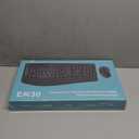 Wireless Keyboard and Mouse Combo,2.4G Full Size Wave Keys Ergonomic Keyboard with Wrist Rest for Natural Typing, 3 DPI Adjustable Ergonomic Silent Mouse for Computer/Laptop/Windows/Mac (Grey)