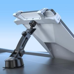 Starlink Mini Car Mount for Dashboard, Starlink Mini Suction Cup Dash Mount Angle-Adjustable Star-Link Mi-ni Mounting Kit for Car Dashboard Strong Suction Base Ensures Stable Setup While Driving