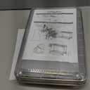 GSlife Dish Drying Rack for Kitchen Counter - Stainless Steel 2 Tier Dish Drainer with Drain Board, Stainless Steel Utensil Holder, Cutting Board Holder, 21" L x 10.8" W x 13.8" H, Silver