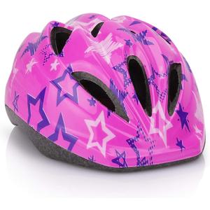 Kid Bicycle Helmets, LX LERMX Kids Bike Helmet Ages 3-5/5-14 Adjustable from Toddler to Youth Size, Durable Kids Bike Helmet with Fun Designs for Boys and Girls (Small: 3-5 years old, Black)