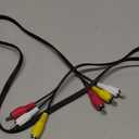 RCA Audio Video Composite Cable, AV Cable Red/White/Yellow 3 Male to 3 Male for TV, DVD, VCR, Projector, Amplifier, Speaker, Satellite, Home Theater Receivers