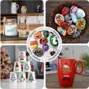 Blue Paint Markers, 24 Pack Oil-Based Waterproof Quick Dry Permanent Paint Pen Set for Rocks Painting, Wood, Fabric, Plastic, Canvas, Glass, Mugs, Metal, Tire, Stone, DIY Craft