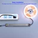 12V 60W LED Driver, Ultra Thin 2cm/0.78in Width Low Voltage Transformer, AC 100-130V to DC 12V 5A LED Power Supply,IP30 NO Waterproof for Indoor LED Strip
