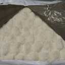 Couch Cover for Dogs Fuzzy Sofa Covers for Pet, Geometric Jacquard Coral Pet-Friendly Washable Non-Slip Sofas Slipcover Cushion Protector Pets Mat Dog Bed Mats (27.6" x 59.06", Beige)