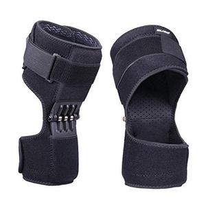 2 PCS Knee Protection Booster, Joint Support Spring Knee Stabilizer Pad, Power Lift Knee Brace for weak Legs Old Cold Leg Sports Training Squat