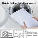 MIULEE 14x36 Synthetic Down Alternative Pillow Insert Decorative Throw Pillow 14 x 36 Inch Body Bed Sleeping Ultra Soft Fluffy Form for Sofa Couch Bed