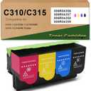 C310 C315 High Capacity Toner Cartridge Compatible Xerox 006R04356 006R04357 006R04358 006R04359 Toner Cartridge Replacement for Xerox C310 C310DNI C310DNIM C315 C315DNI Printer (4-Pack)