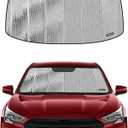 Pigenius Windshield Sunshade for Subaru Legacy/Outback 2020-2022, Reversible Silver/Black