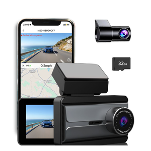 C20 4K/1080p Dash Cam Front Rear, Dash Camera for Cars Wi-Fi App Control