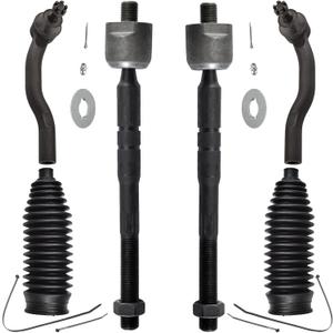 ASTARPRO - Front Tie Rods Kit 4 Inner and Outer Tie Rods 2 Boots Kit Replacement for 2007-2011 Toyota Camry ASTARPRO - Front Tie Rods Kit 4 Inner and Outer Tie Rods 2 Boots Kit Replacement for 2007-2011 Toyota Camry
