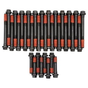 Big Block V8 Cylinder Head Bolt Set | Fits 454/502 Engines (1965-1998) | Hardened Steel Construction | Complete Engine Replacement