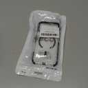 DEERLAMN Strong Magnetic Case for iPhone 17 Pro 6.3-Inch,[Compatible with Magsafe][Military Grade Drop Protection] Clear Slim Shockproof Protective Phone Cover-Transparent+Black