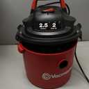 Vacmaster 2.5-Gallon* 2 Peak HP Wall Mountable Wet/Dry Vacuum  VOM205P 1101