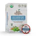 Super Organics Focus Support Coffee Brew Cups With Superfoods & Probiotics, Adaptogens, Medium Roast, USDA Certified, Vegan, Non-GMO, 10 count (EXP 08/21/26)