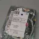 Lahome Floral Living Room Rugs, Area Rugs 5x7 Rug for Bedroom Ultra-Thin Soft Rug, Non-Slip Washable Rugs Stain Resistant Boho Low-Pile Throw Carpet for Dining Room Office (5x7ft,Green)